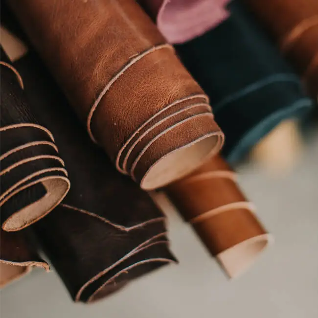 Leather patches colors design