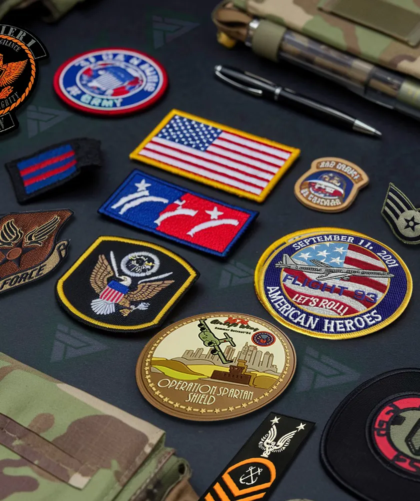 custom military patches