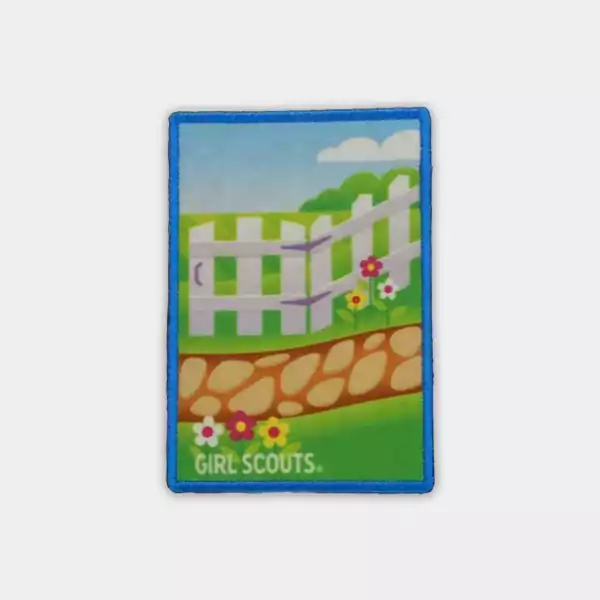Girl scout sublimation patch