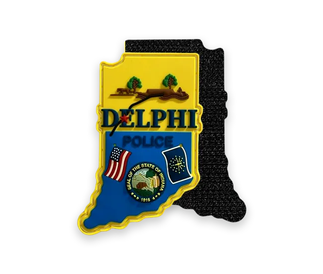 Custom leather patches samples