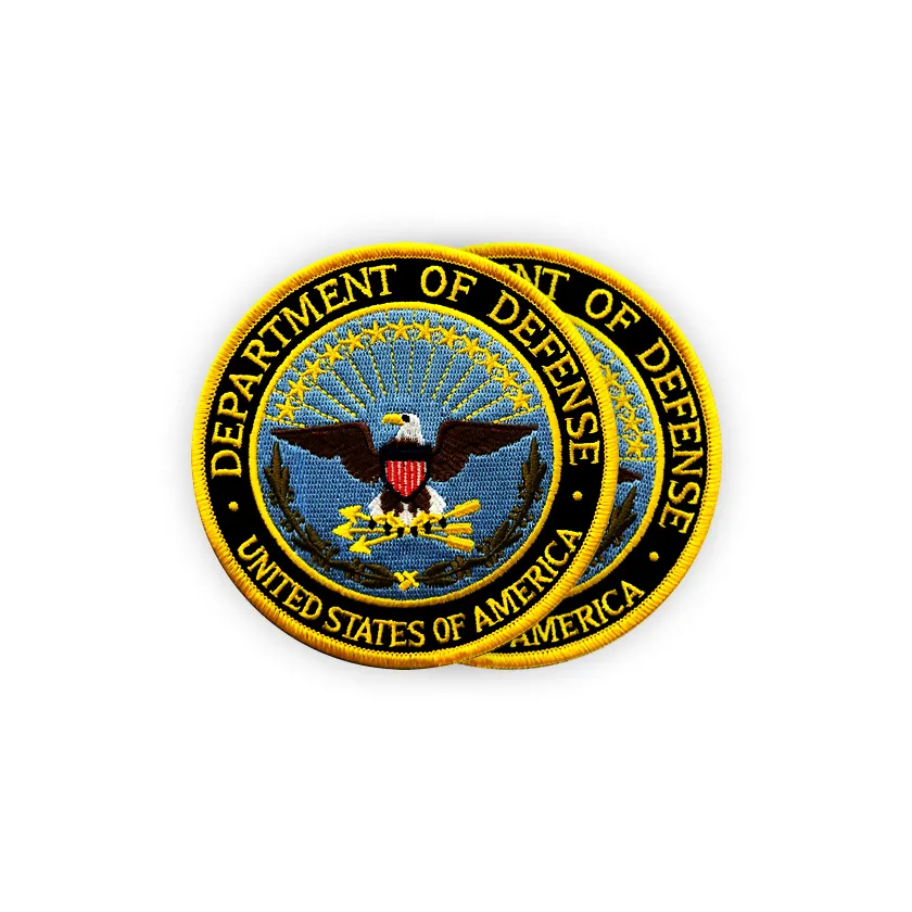 rounded usaf woven patches