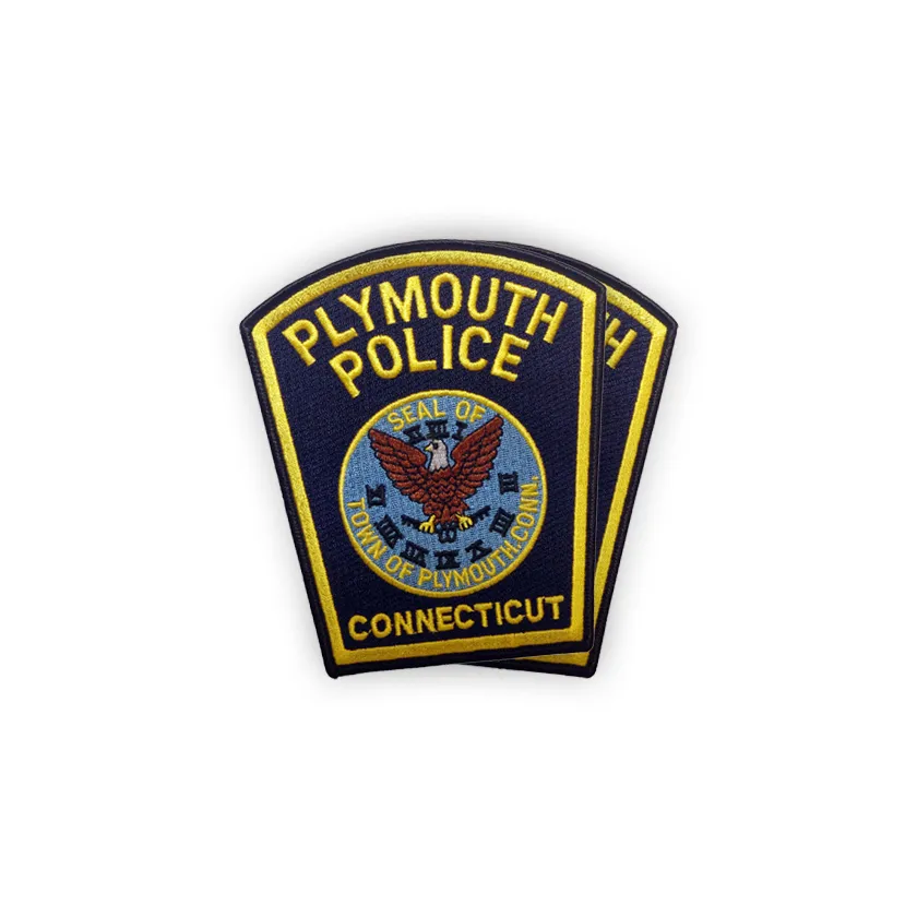 woven police department patches